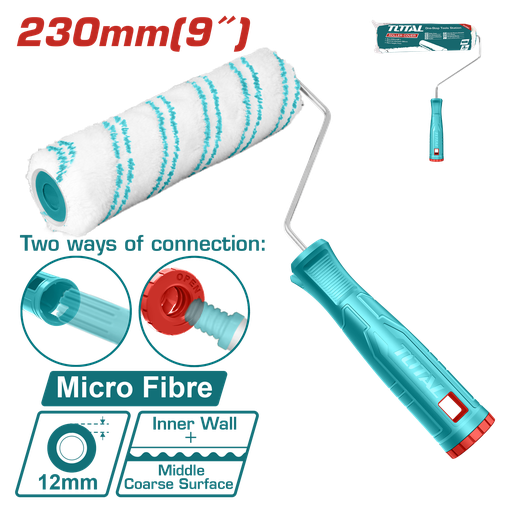 [23147] RODILLO 9" BLANCO MICROFIBRA  SUPER TOTAL (THT85096)