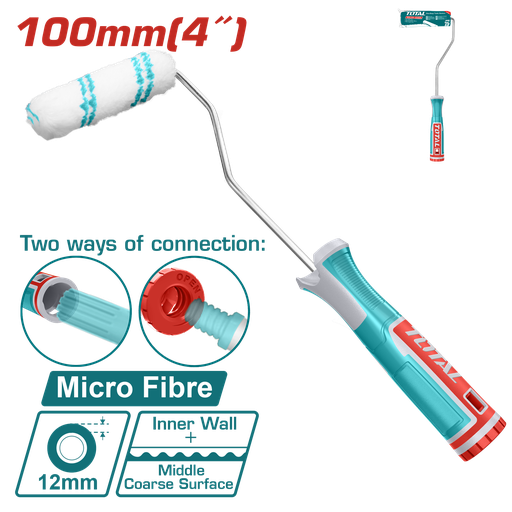 [23122] RODILLO FELPA 4" BLANCO FELPA INDUSTRIAL SUPER TOTAL (THT8541D)