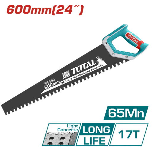 [23161] SERRUCHO 24" NEGRO PARA HORMIGON INDUSTRIAL SUPER TOTAL (THTLCS1241)