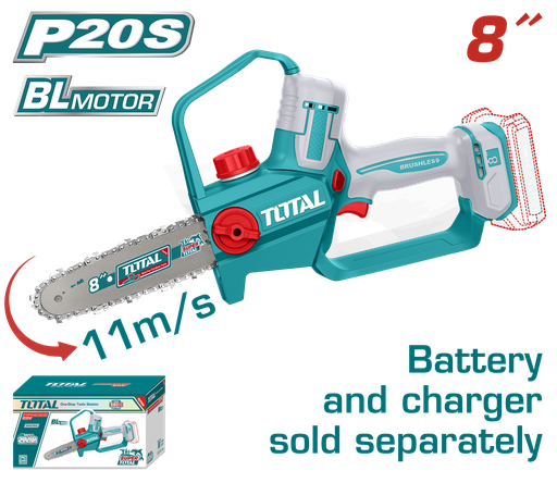 [23112] SIERRA MINI INALAMBRICA 8"  20V CARGADOR SE VENDEN POR SEPARADO  INDUSTRIAL  SUPER TOTAL (TGSLI2088)