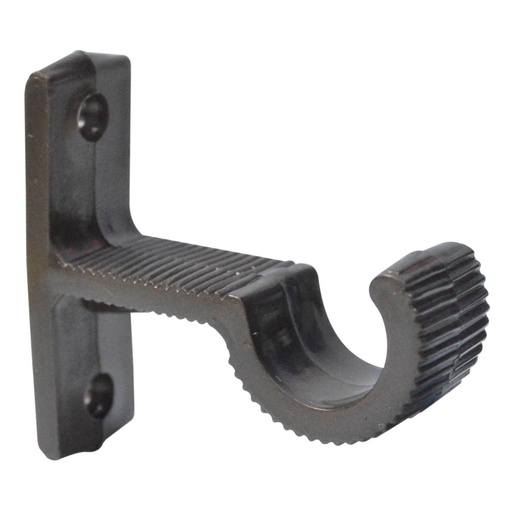 [8737]  SOPORTE CORTINERO MURO CAFE 3/4"
