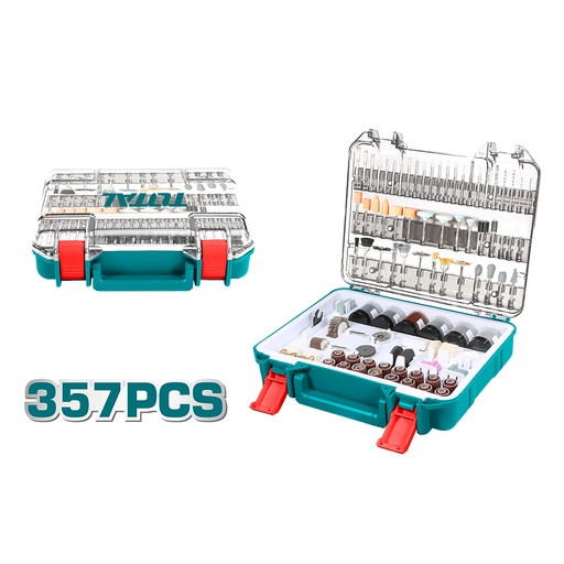 [15157] ACCESORIO MOTO TOOL JUEGO X 357 PIEZAS TOTAL (TACSD13571)