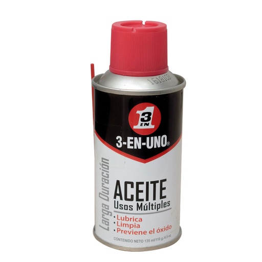 [5365A] ACEITE LUBRICANTE 3 EN 1 EN AEROSOL 4.5 OZ