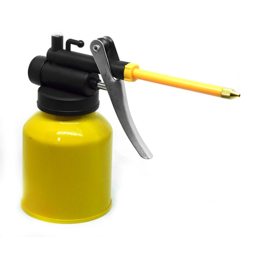 [13535] ACEITERA PISTOLA MEDIANA 250 ML AMARRILLA UDUKE (HT1151)