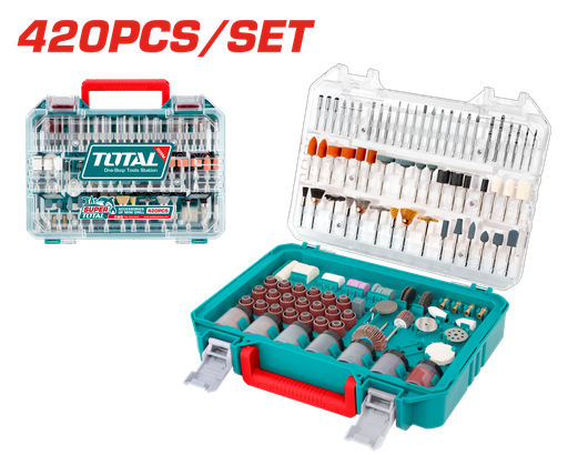 [20402] ACESORIO PARA MOTO TOOL 420 PZS SUPER TOTAL (TAKMG4208)