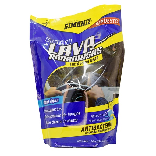 [18613] ADITIVO LAVAPARABRISAS DOYPACK 1000ML SIMONIZ (202617)
