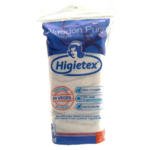[LH03011225] ALGODON HIGIETEX ZIGZAG 20 G