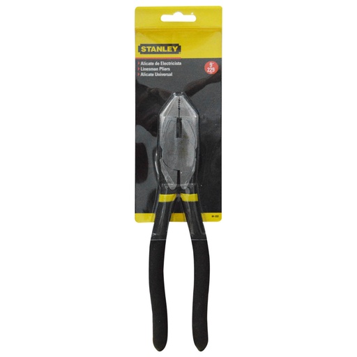[8643] ALICATE ELECTRICISTA STANLEY 9 (84-222)