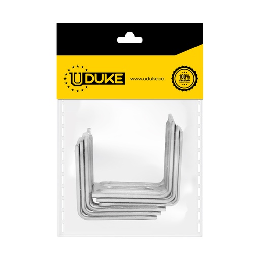 [10331K] ANGULO 1 1/2" METALICO PQT X 6 UDUKE