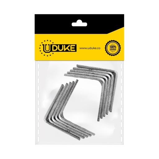 [10333K] ANGULO 1 1/4" METALICO PQT X 10 UDUKE