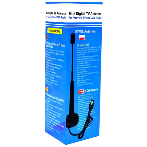 [12159] ANTENA TDT 5 DBI X 1.5 MTS (HT90079)