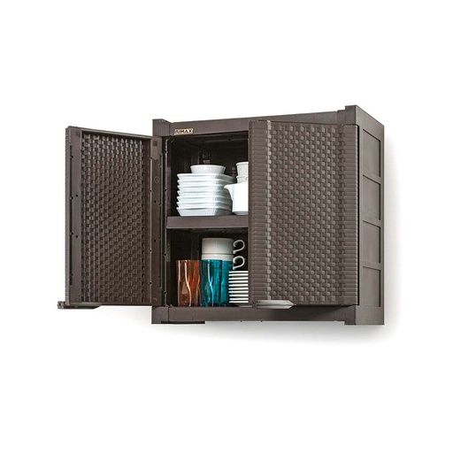 [16724] ARMARIO GABINETE RATAN WENGE RIMAX