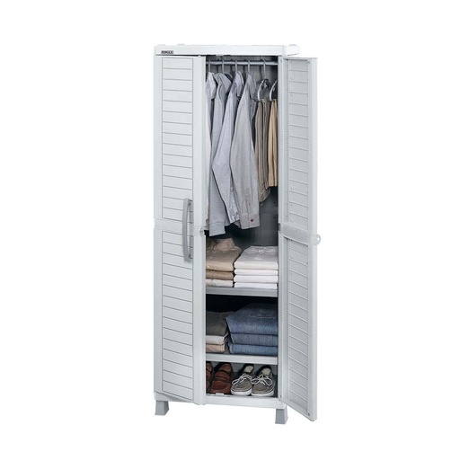 [16723] ARMARIO PARA ROPA BARU GRIS RIMAX