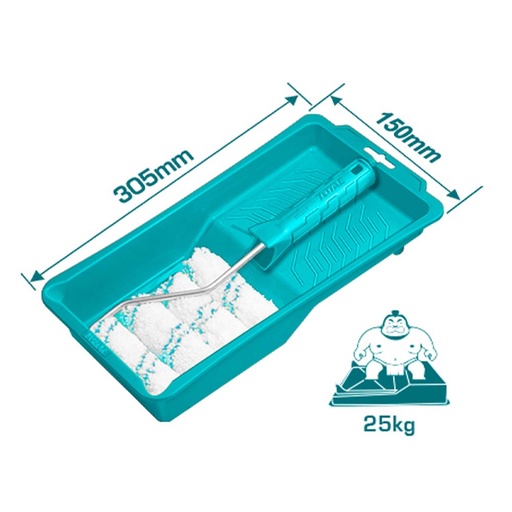 [16310] BANDEJA DE PINTAR 4" CON RODILLO Y 4 REPUESTOS SUPER SELECT TOTAL (THT811210061)