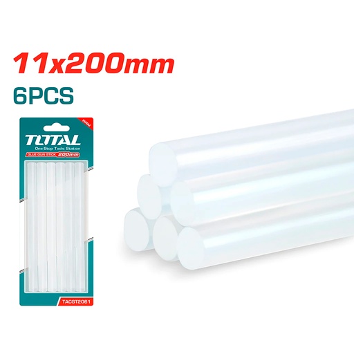 [17348] BARRA DE SILICONA X 6PZS TOTAL (TACGT2061)