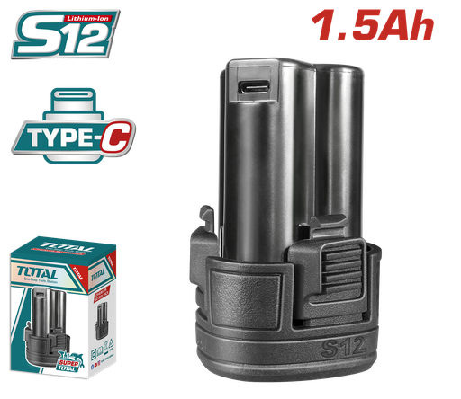 [20400] BATERIA 12V ION LITHIUM SUPER TOTAL (TBLI12153)