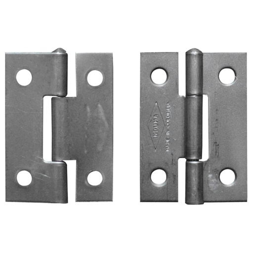 [10018] BISAGRA COMUN HIERRO INDUMA 1 1/2 C.22 (T1303-190)(1103-0022) X 3 UNIDADES