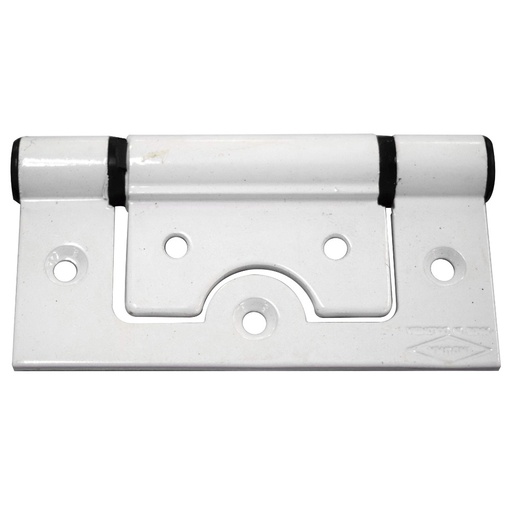 [12882] BISAGRA OMEGA ALUMINIO BLANCA INDUMA 3  (X3)