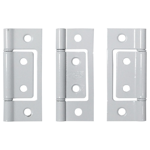 [9687] BISAGRA OMEGA INDUMA 3 X 1" BLANCA ( CARPINTERIA) (X3)