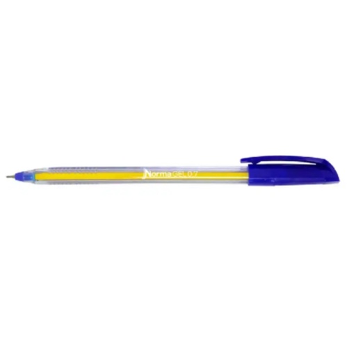 [IH2664] BOLIGRAFO GEL AZUL NORMA (025354)