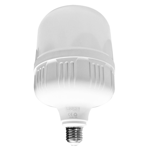 [13359] BOMBILLO LED 45W UDUKE LUZ DIA E27 MULTIVOLTAGE (6500K) (T140) (HT80426) (GARANTIA 2 AÐOS)