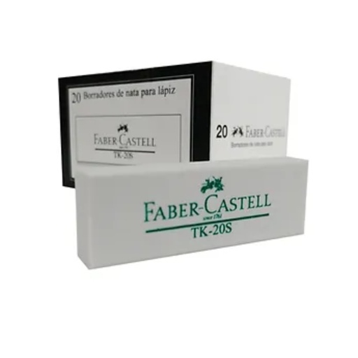 [IH2987] BORRADOR FABER NATA BLANCO TK-20S