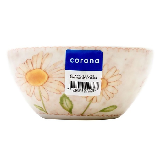 [18221] BOWL 550CC LOVELY GARDEN CORONA