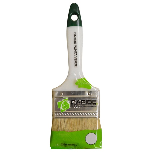 [10231] BROCHA DE 1 1/2" CARIBE ECONOM PUNTA VERDE-600202