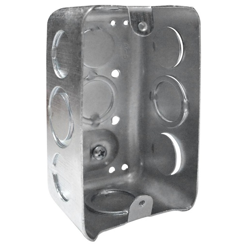 [8474] CAJA GALVANIZADA 2X4 INDUMA CERTIFICADA