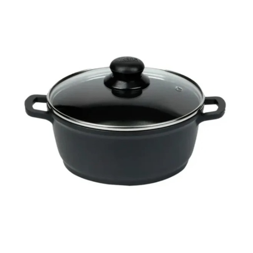 [KR10010187] CALDERO INYECTADO 20  X 8.5 CM ANTIADHERENTE C/T DKASA (FK9320)