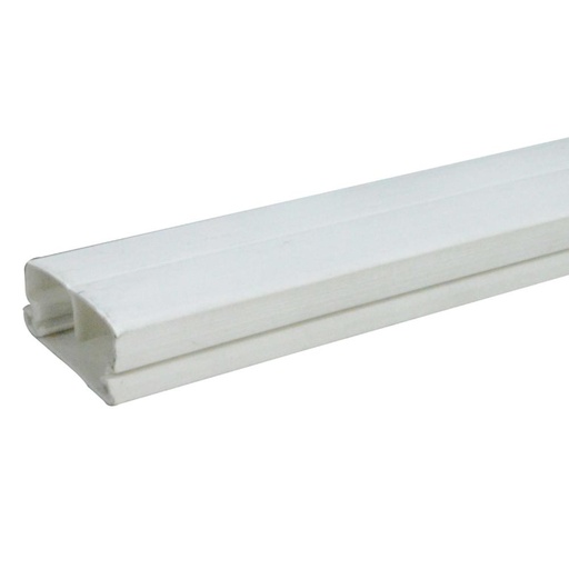 [5723] CANALETA R/G SIN ADESHIVO CON SEPARADOR 40X20 (RETIE)