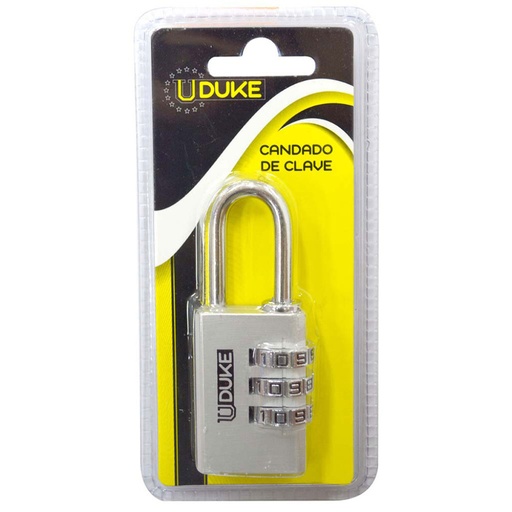 [12193] CANDADO CLAVE 30mm UDUKE (HT90141)