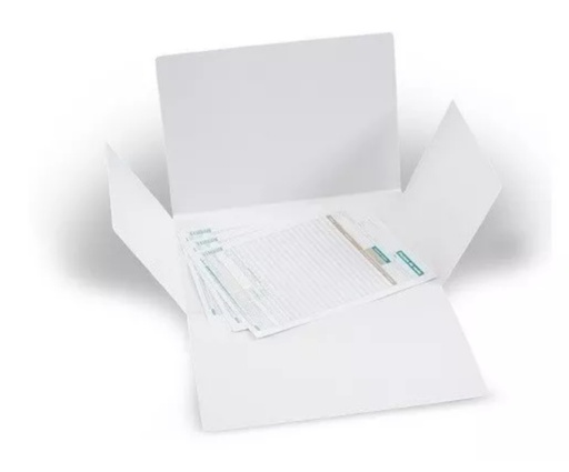 [PA8324G] CARPETA 4 ALETAS BLANCA OFICIO MARFIL (8324G)