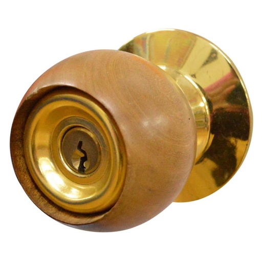 [3805] CHAPA BOLA ALCOBA P/MADERA DURALOCK