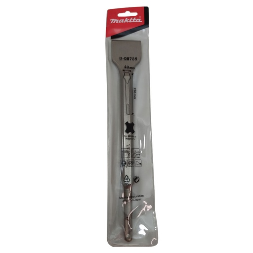 [15008] CINCEL MAKITA SDS PLUS PLANO 40X250MM (D-08735)