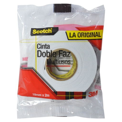 [9791] CINTA DOBLE FAZ 3M SCOTCH 12MM X 2 MTS