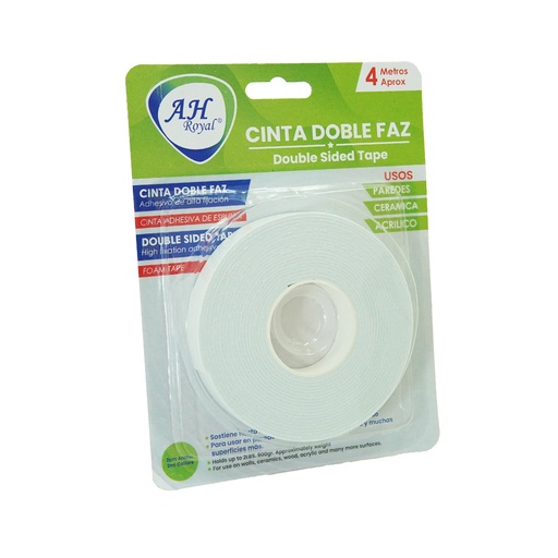[10133A] CINTA DOBLE FAZ AHROYAL X 4MTS (PAC90056-326)
