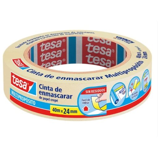 [CM000276] CINTA ENMASCARAR MULTIPROPOSITO 40X24 TESA