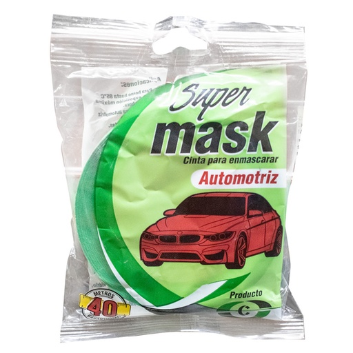 [12469] CINTA ENMASCARAR AUTOMOTRIZ VERDE CINTANDINA 1 (CE-106)24MMX40MTS)
