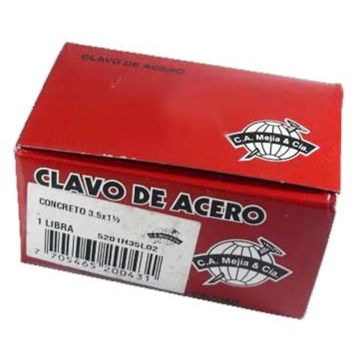 [5961] CLAVO ACERO VERTICAL # 3/4