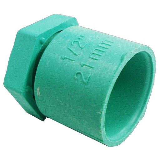 [3886] CONECTOR CONDUIT VERDE R/G 1/2