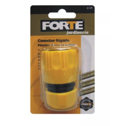 [IH5581] CONECTOR RAPIDO PLASTICO P/MANGUERA FORTE (6129)