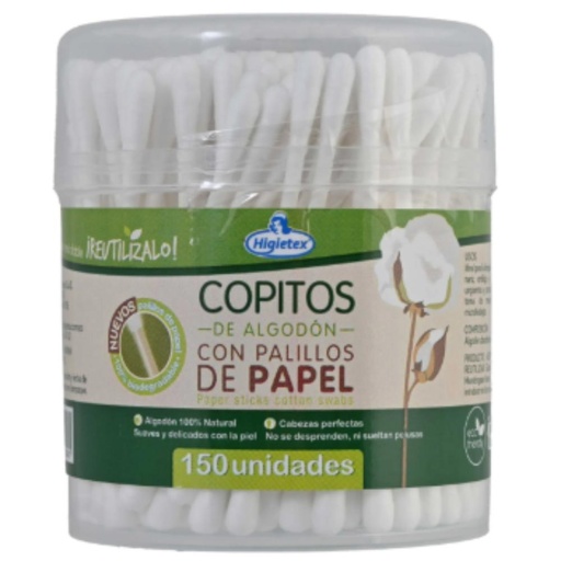 [IH7079] COPITOS ECOLOGICOS TARRO 150 UNIDADES (04041004)