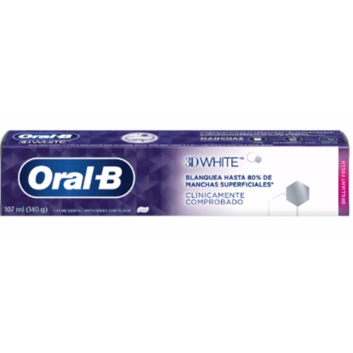 [C8487] CREMA DENTAL ORAL B 3D WHITE 53ML