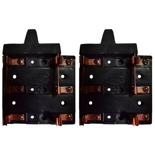 [13230] CUCHILLA DE CORTE SIN PORTAFUSIBLE 2X60 DOBLE TIRO GANADERO