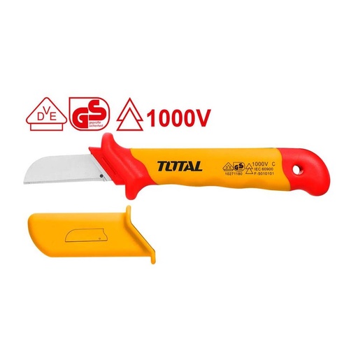 [16557] CUCHILLO PELA CABLE 180MM AISLADO CURVO INDUSTRIAL TOTAL (THICK1801)