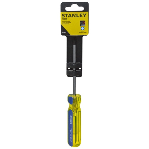 [8668] DESTORNILLADOR STANLEY PRO 3/16X4 (+)(69-141)