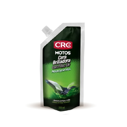 [19193] DOY PACK CERA BRILLADORA MOTOS 200ML CRC
