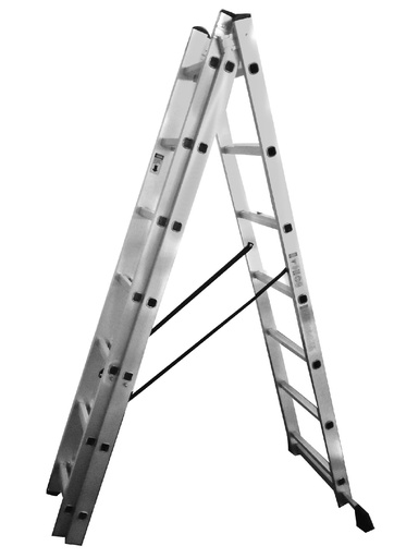 [13642] ESCALERA CONVERTIBLE TRIPLE 3X7 UDUKE