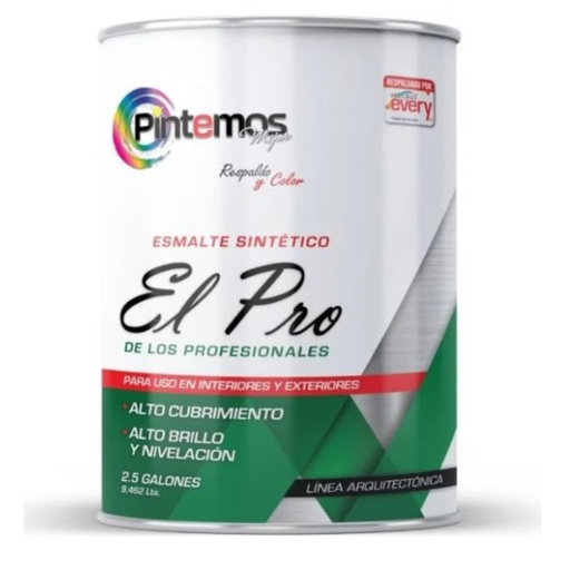 [IH7453] ESMALTE SINTETICO BLANCO GALON PINTEMOS EVERY (0020016000009)